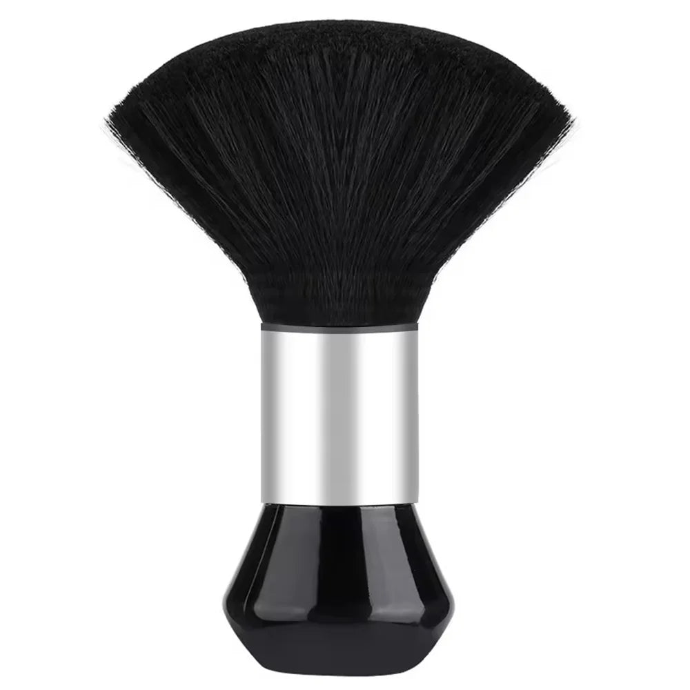 Marseilis Soft Brush Neck Dust Remover Soft Neck Brush For Hair Cutting Neck and Facial Cleaning Hair Sweeping Brush Salon Tools