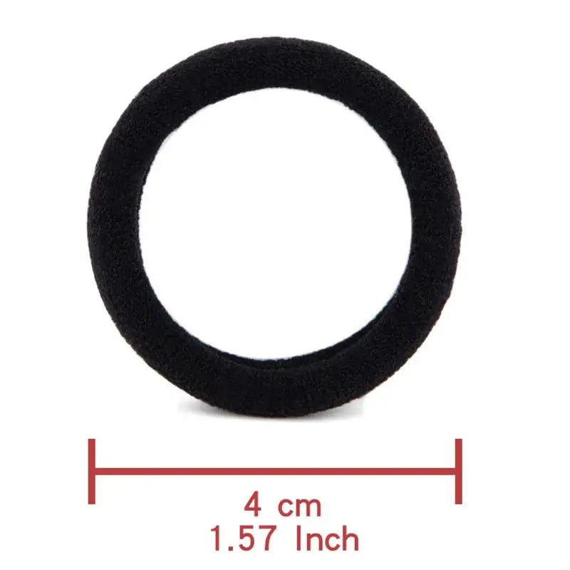 30Pcs Women Girl Mixed Colors Hair Bands Basic Hair Ties Elastic Headband Simple Hair Accessories Ponytail Holder