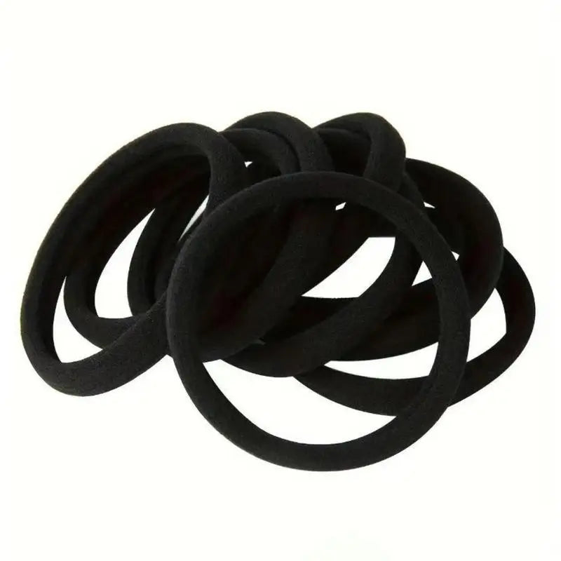 30Pcs Women Girl Mixed Colors Hair Bands Basic Hair Ties Elastic Headband Simple Hair Accessories Ponytail Holder