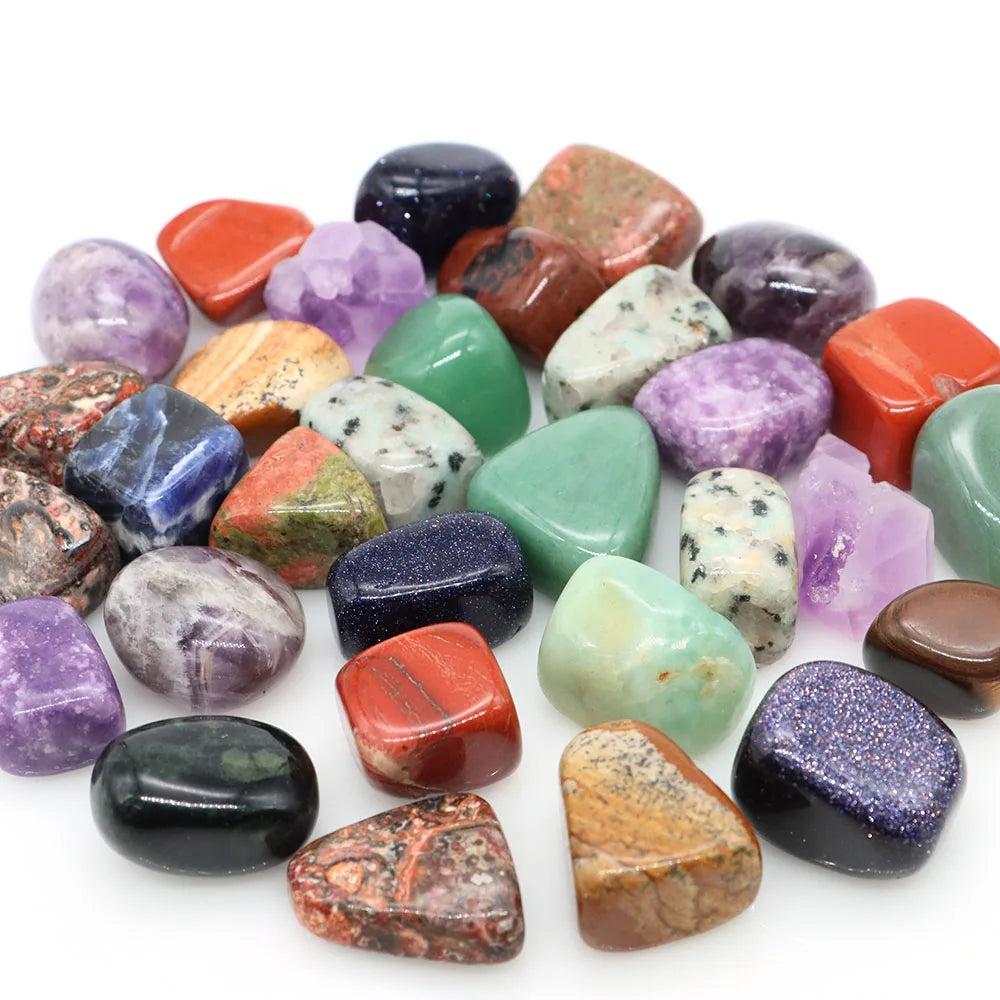 Natural Garnet Tumbled Stones Healing Crystals Quartz Bulk Ore Gravel Specimen Energy Mineral Tank Aquarium Garden Home Decor
