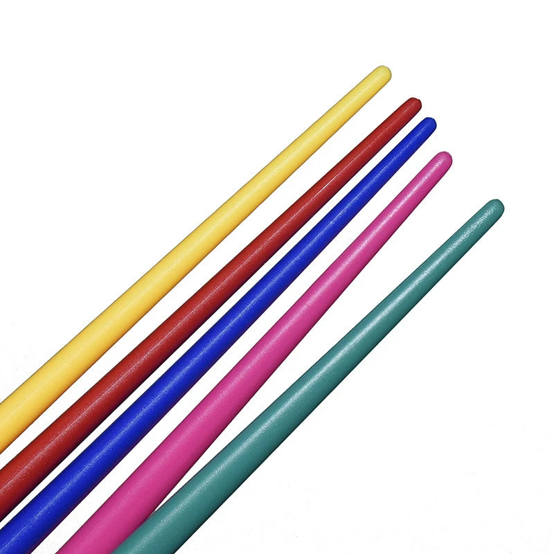 7Pcs/Sets Hairdresser Dye Brush Rat Tail Tinting Colorful Handle Hair Coloring Applicator Combs Salon Hairdressing Style Tools