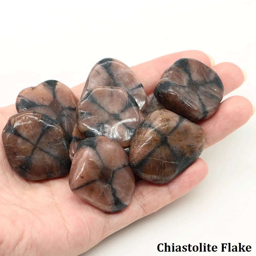 Natural Garnet Tumbled Stones Healing Crystals Quartz Bulk Ore Gravel Specimen Energy Mineral Tank Aquarium Garden Home Decor