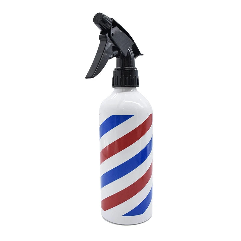 500ml Hairdressing Fine Mist Spray Empty Bottle PET Plastic High Pressure Retro Refillable Bottle Salon Hairdressing Makeup Tool