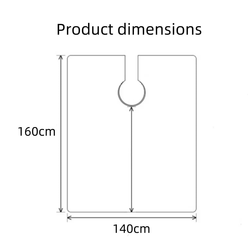 3D Star Fabric High End Wrap Cloth Hair Salon Hairdressing Cloaks Barbershop Shawl Hairdresser Apron Barber Hair Cutting Capes