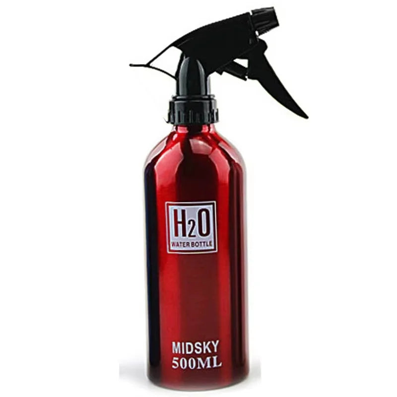 500ml Hairdressing Fine Mist Spray Empty Bottle PET Plastic High Pressure Retro Refillable Bottle Salon Hairdressing Makeup Tool