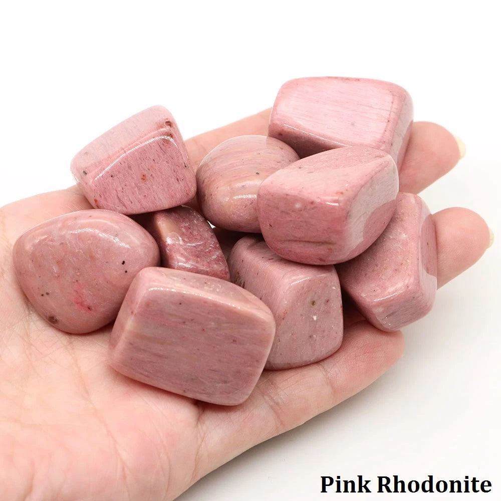 Natural Garnet Tumbled Stones Healing Crystals Quartz Bulk Ore Gravel Specimen Energy Mineral Tank Aquarium Garden Home Decor