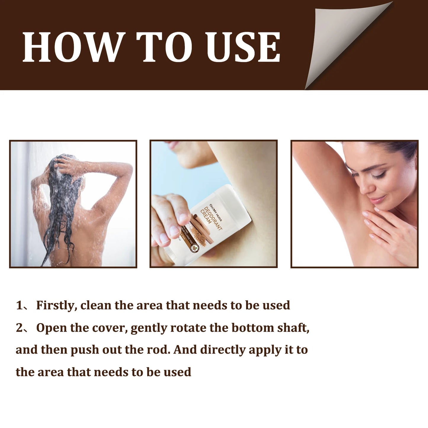 Persistent Sandalwood · Armpit Fresh Deodorizing Cream