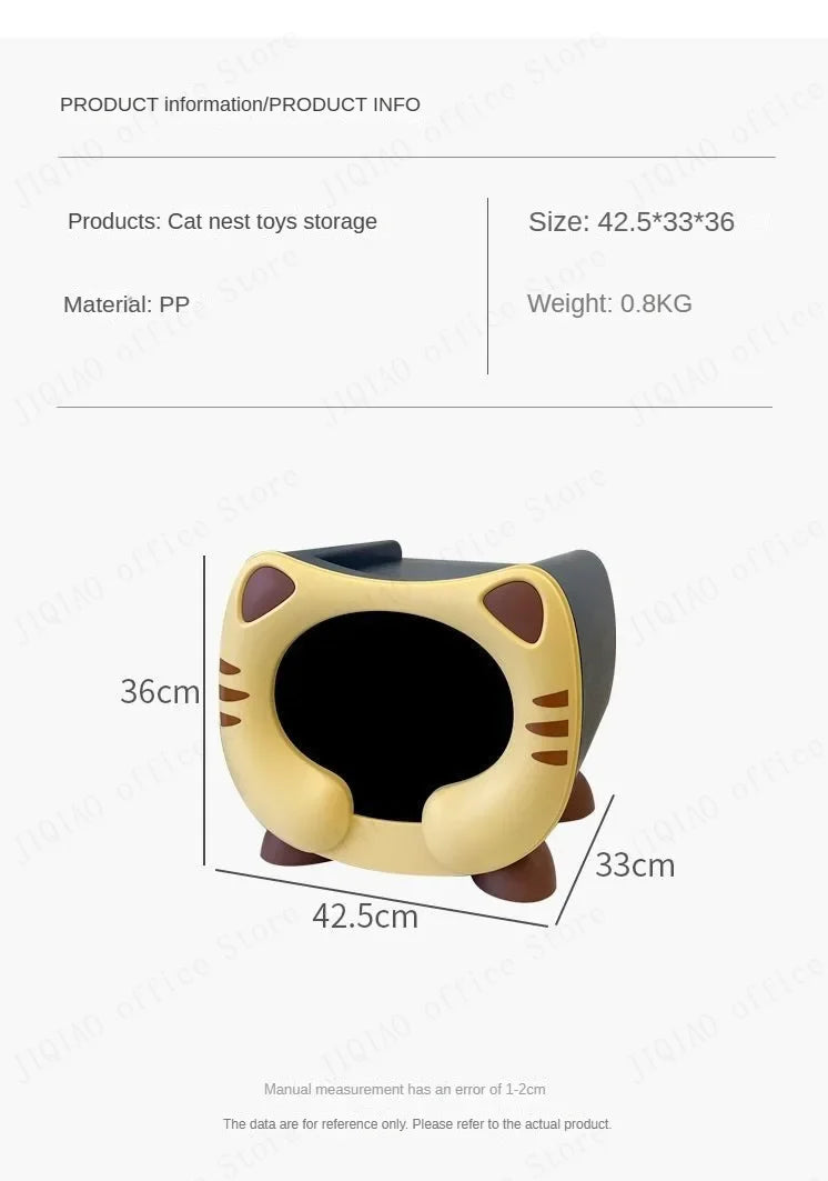 Modern Luxury Cartoon Cute Trendy Bedside Table Bedroom Bedside Table Toy Storage Nightstands Living Room Home Furniture