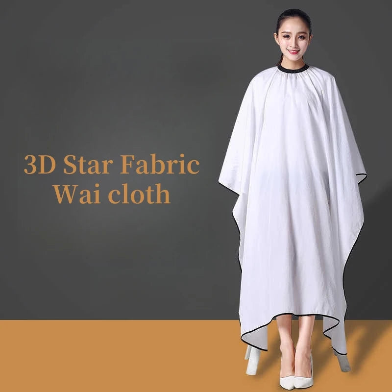 3D Star Fabric High End Wrap Cloth Hair Salon Hairdressing Cloaks Barbershop Shawl Hairdresser Apron Barber Hair Cutting Capes