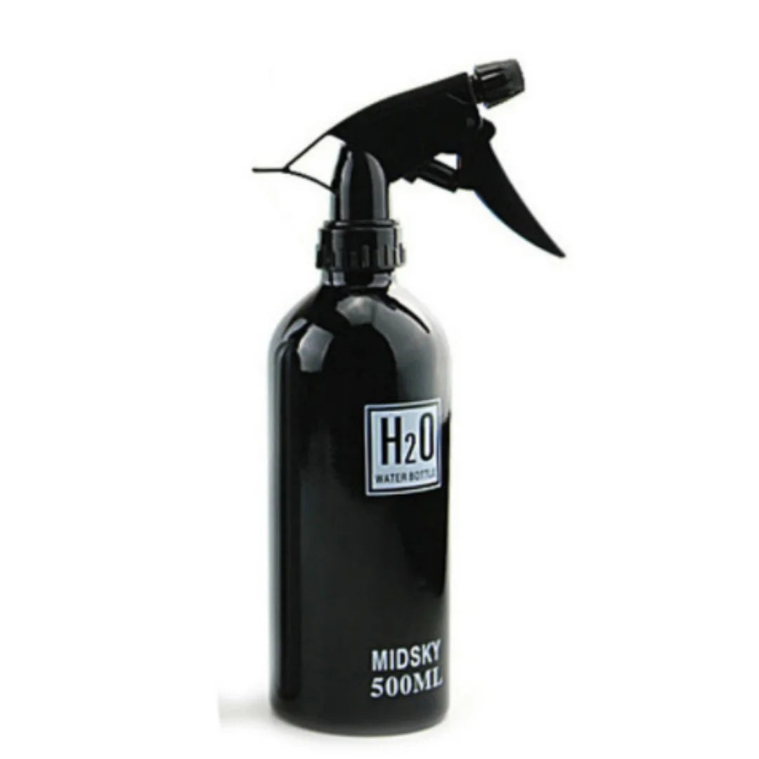 500ml Hairdressing Fine Mist Spray Empty Bottle PET Plastic High Pressure Retro Refillable Bottle Salon Hairdressing Makeup Tool