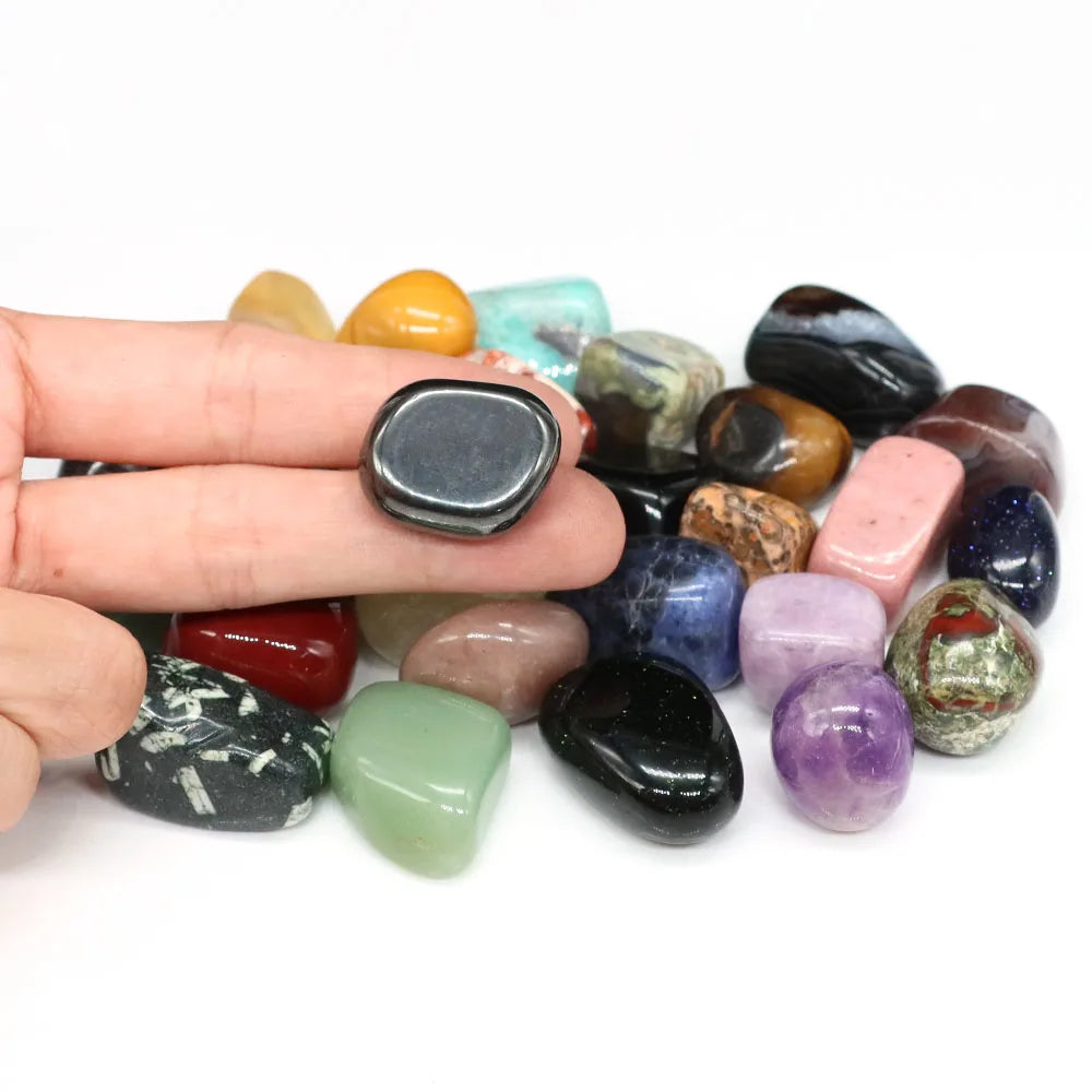 Natural Garnet Tumbled Stones Healing Crystals Quartz Bulk Ore Gravel Specimen Energy Mineral Tank Aquarium Garden Home Decor