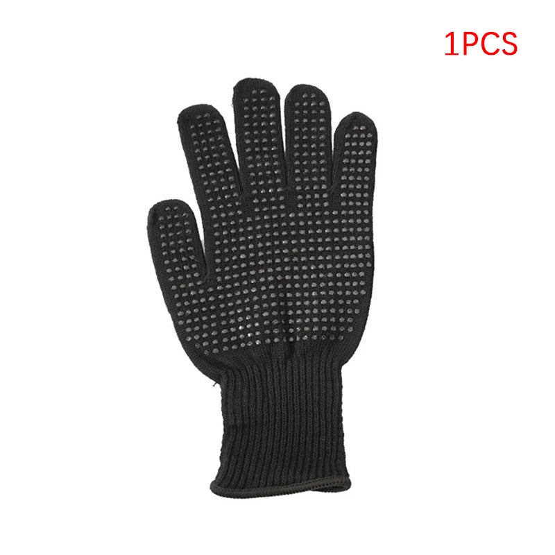 NEW NEW* Double-sided Hair Straightener Perm Curling Hairdressing Heat Resistant Finger Glove Hair Salon Styling Gloves