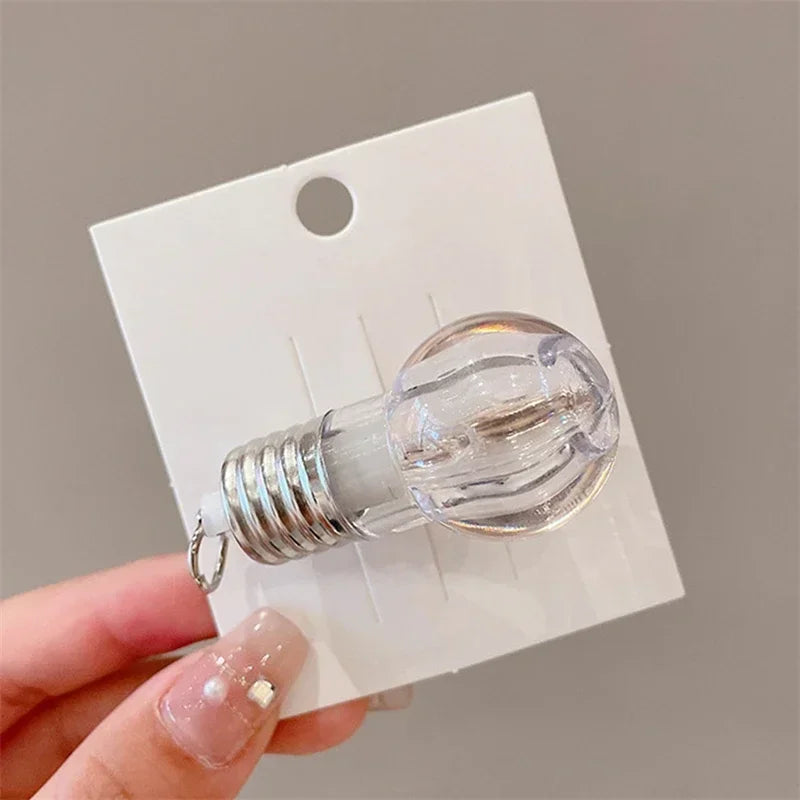 Creative Weird Knife Hair Clips Simulated Scissors Light Bulb Food Hairpins Girls Hairclip Punk Barrette Headwear Accessories