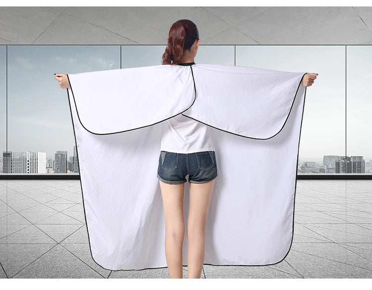 3D Star Fabric High End Wrap Cloth Hair Salon Hairdressing Cloaks Barbershop Shawl Hairdresser Apron Barber Hair Cutting Capes
