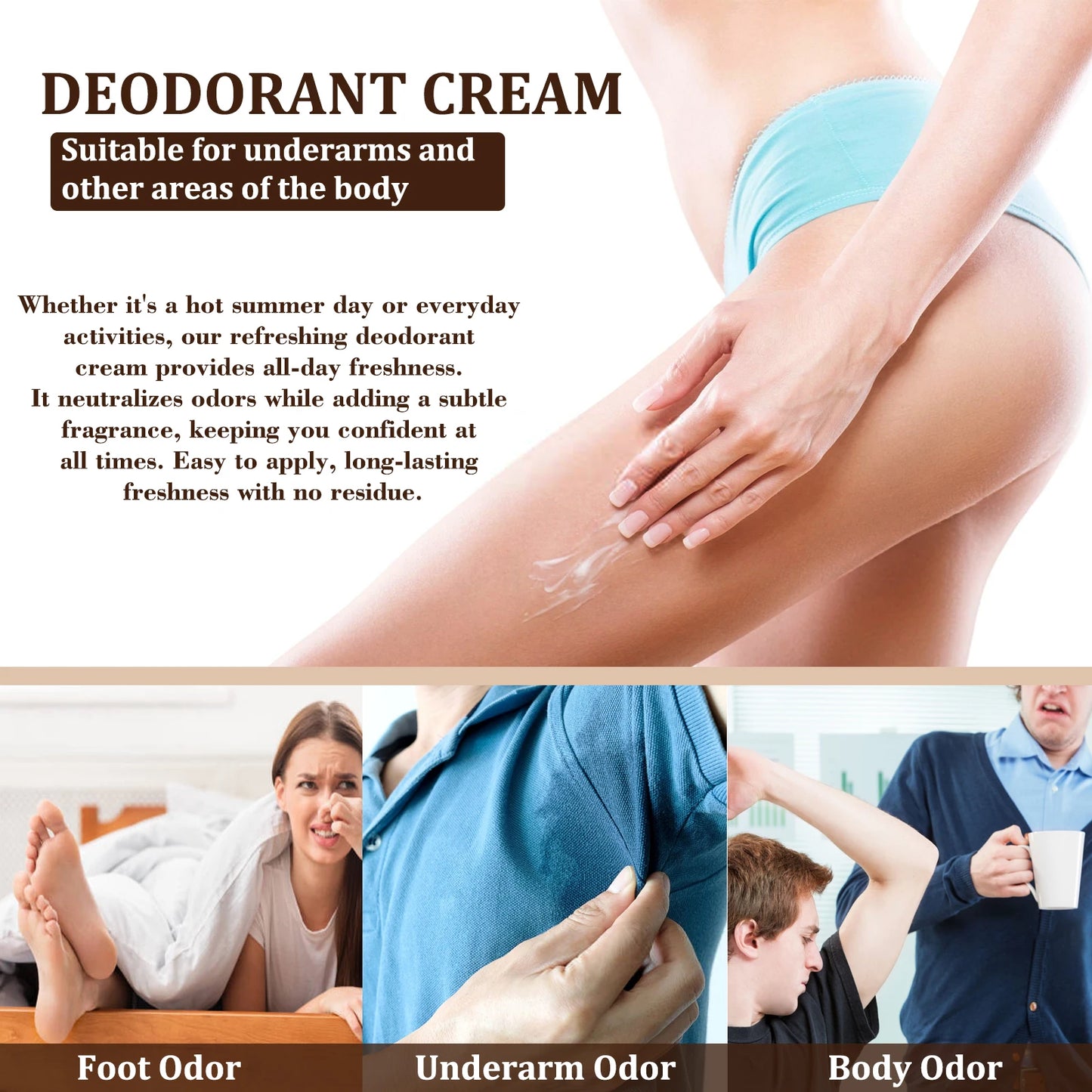 Persistent Sandalwood · Armpit Fresh Deodorizing Cream