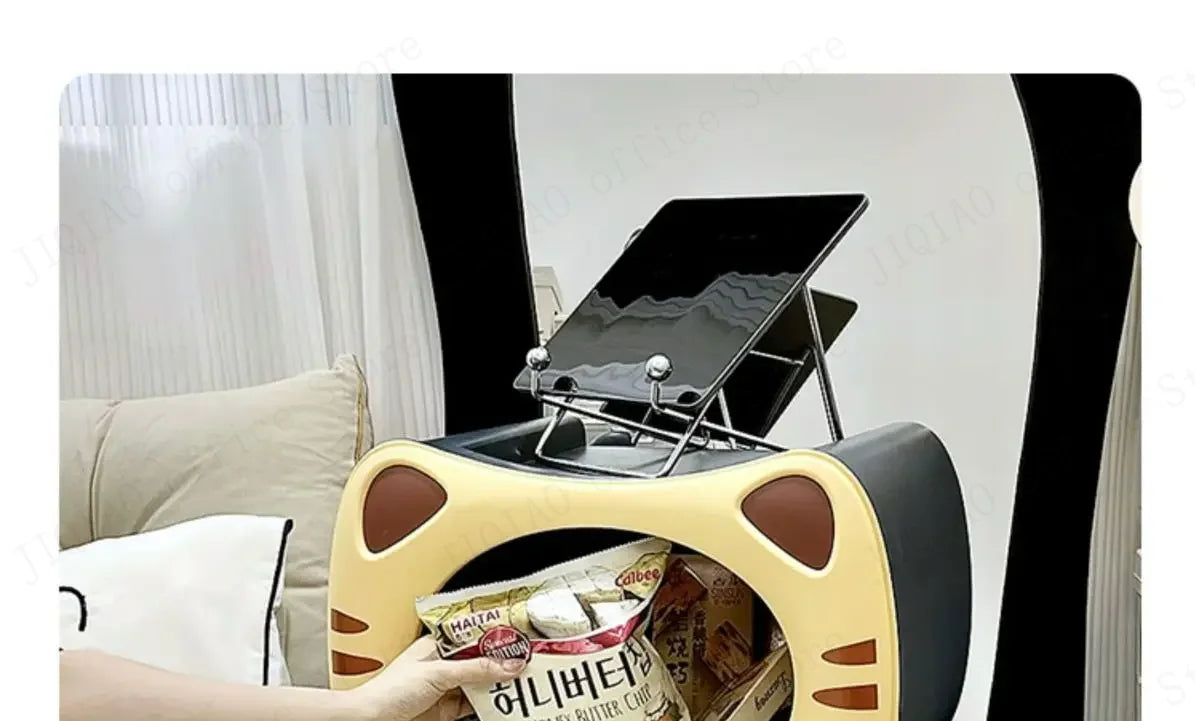 Modern Luxury Cartoon Cute Trendy Bedside Table Bedroom Bedside Table Toy Storage Nightstands Living Room Home Furniture